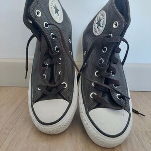 Converse All Star Brown High-Top Sneakers